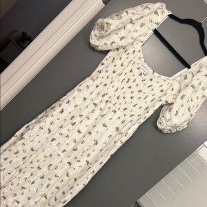 GUC Faithful the Brand Smocked Maxi Dress